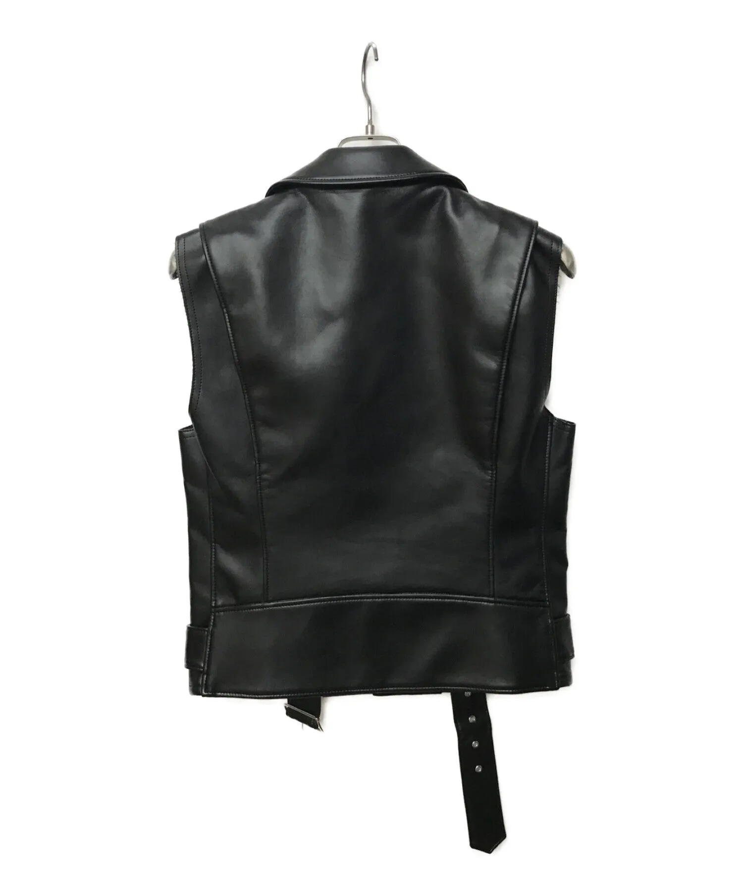 [Pre-owned] BLACK COMME des GARCONS Faux Leather Leather Vest/Rider's Vest 1I-J013