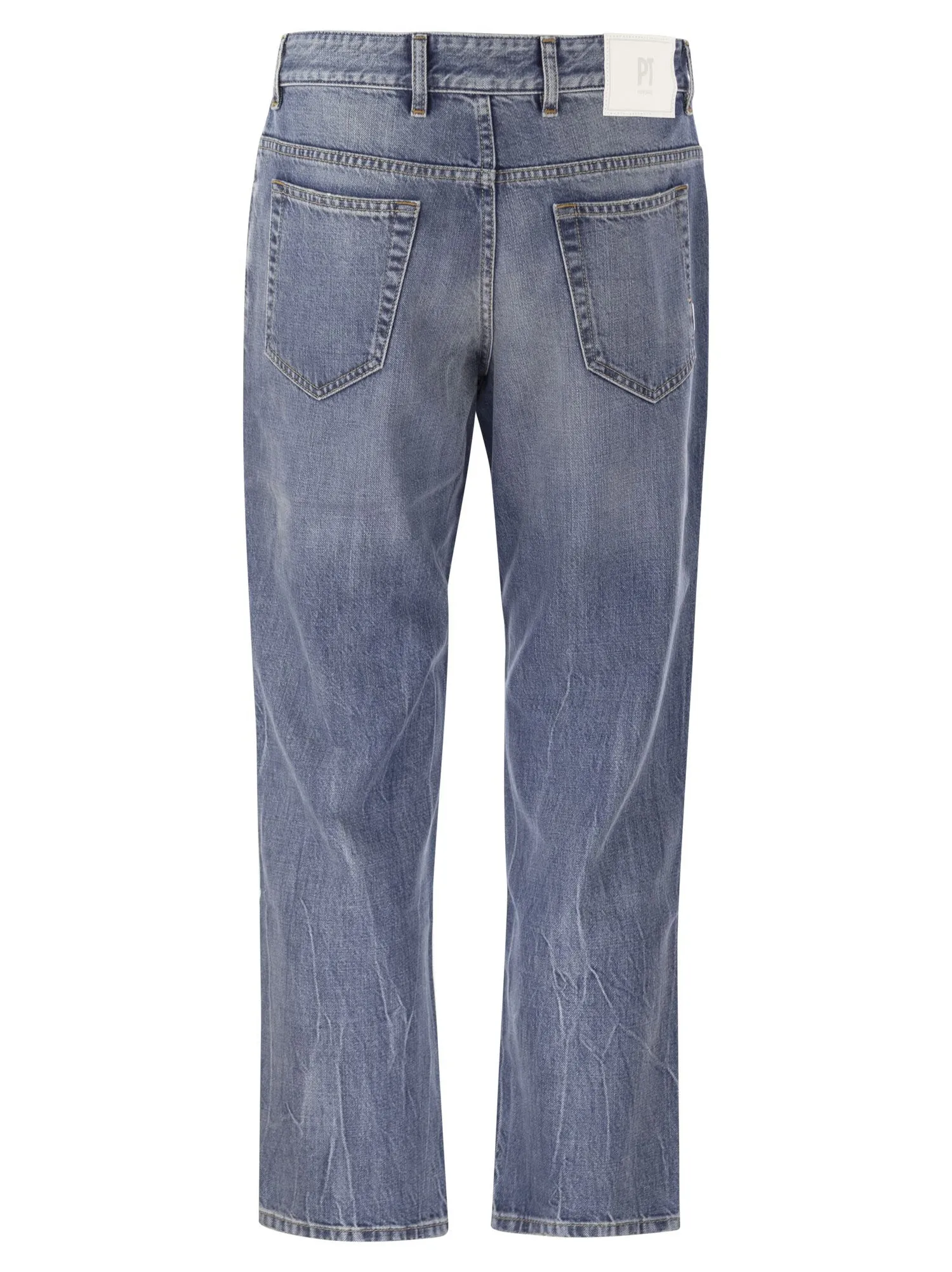 Pt Pantaloni Torino    Pt Pantaloni Torino Rebel Straight Leg Jeans