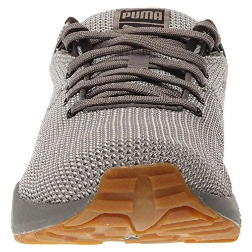 Puma R698 Knit Mesh v2 Men Round Toe Canvas Gray Sneakers-puma