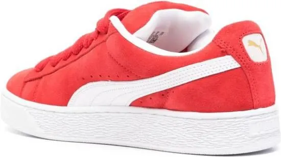 PUMA Suede XL logo-print sneakers Red