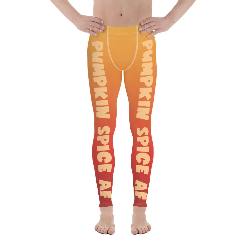 Pumpkin Spice AF Men's Leggings