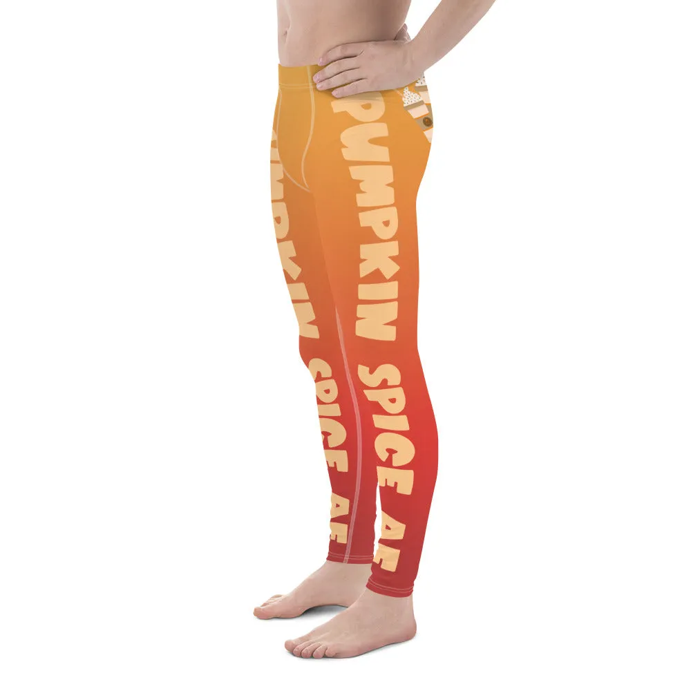 Pumpkin Spice AF Men's Leggings