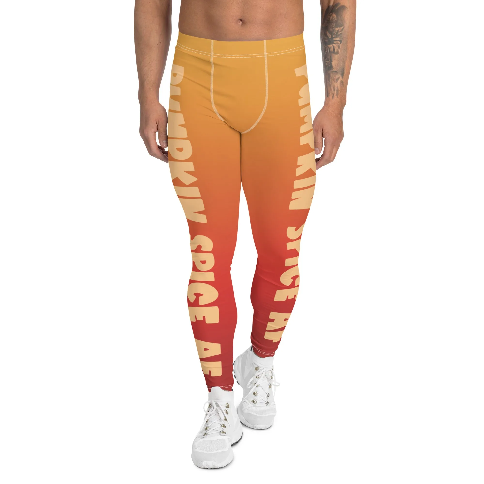 Pumpkin Spice AF Men's Leggings