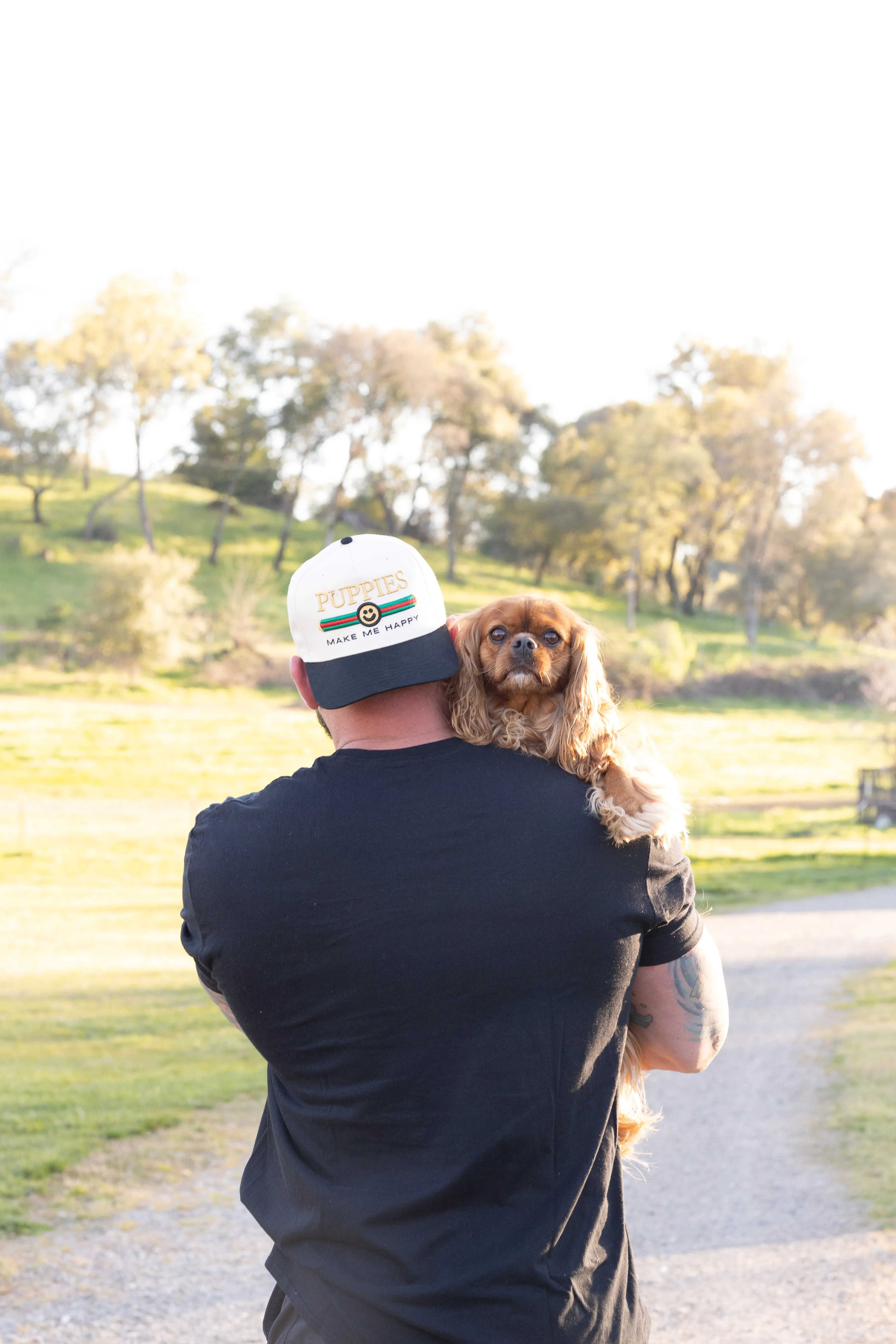 Pup Lux | 5 Panel Hat | Natural