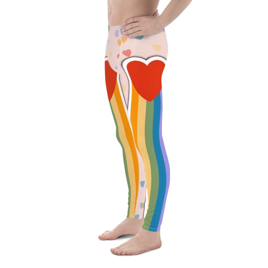 Rainbow Love Men's Leggings