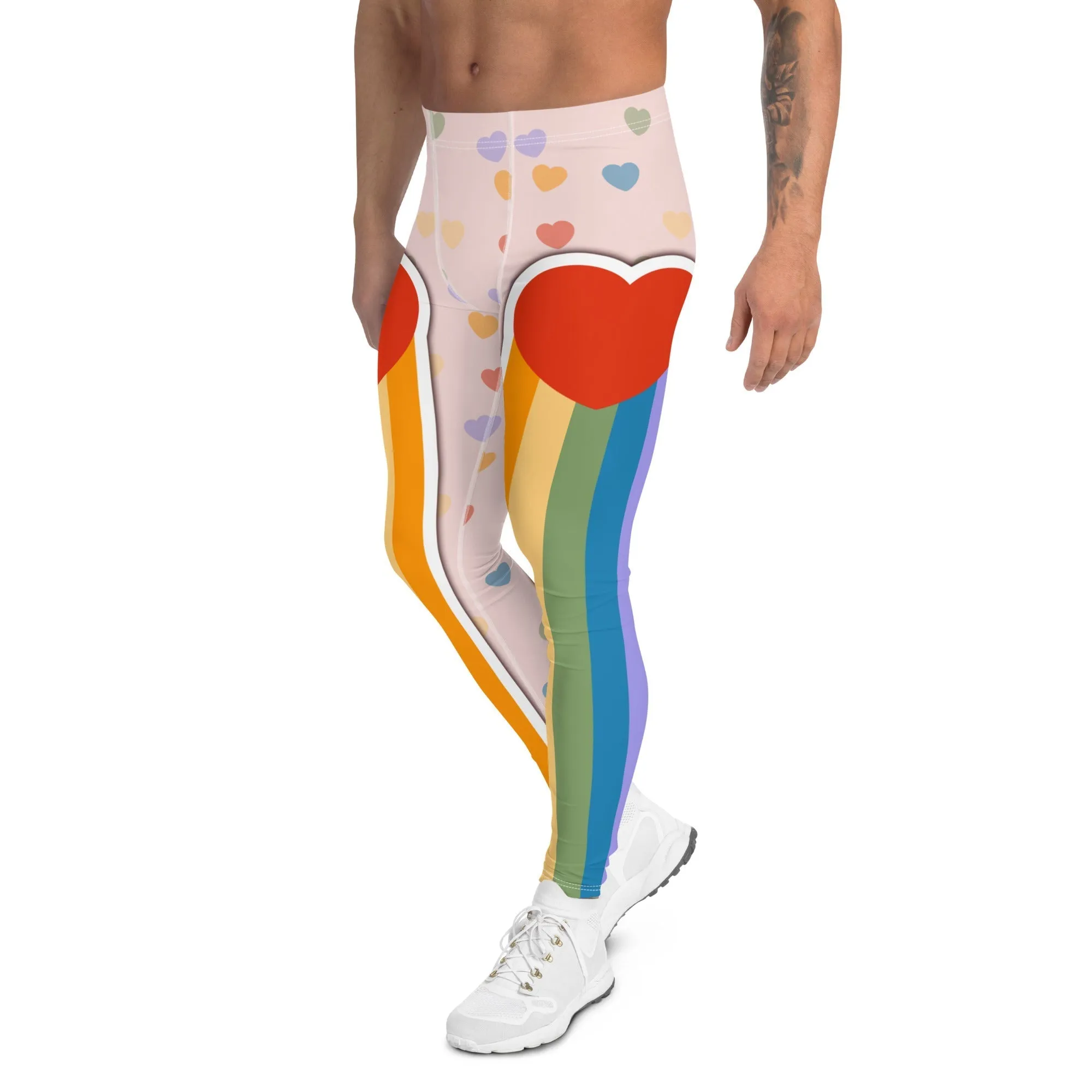 Rainbow Love Men's Leggings