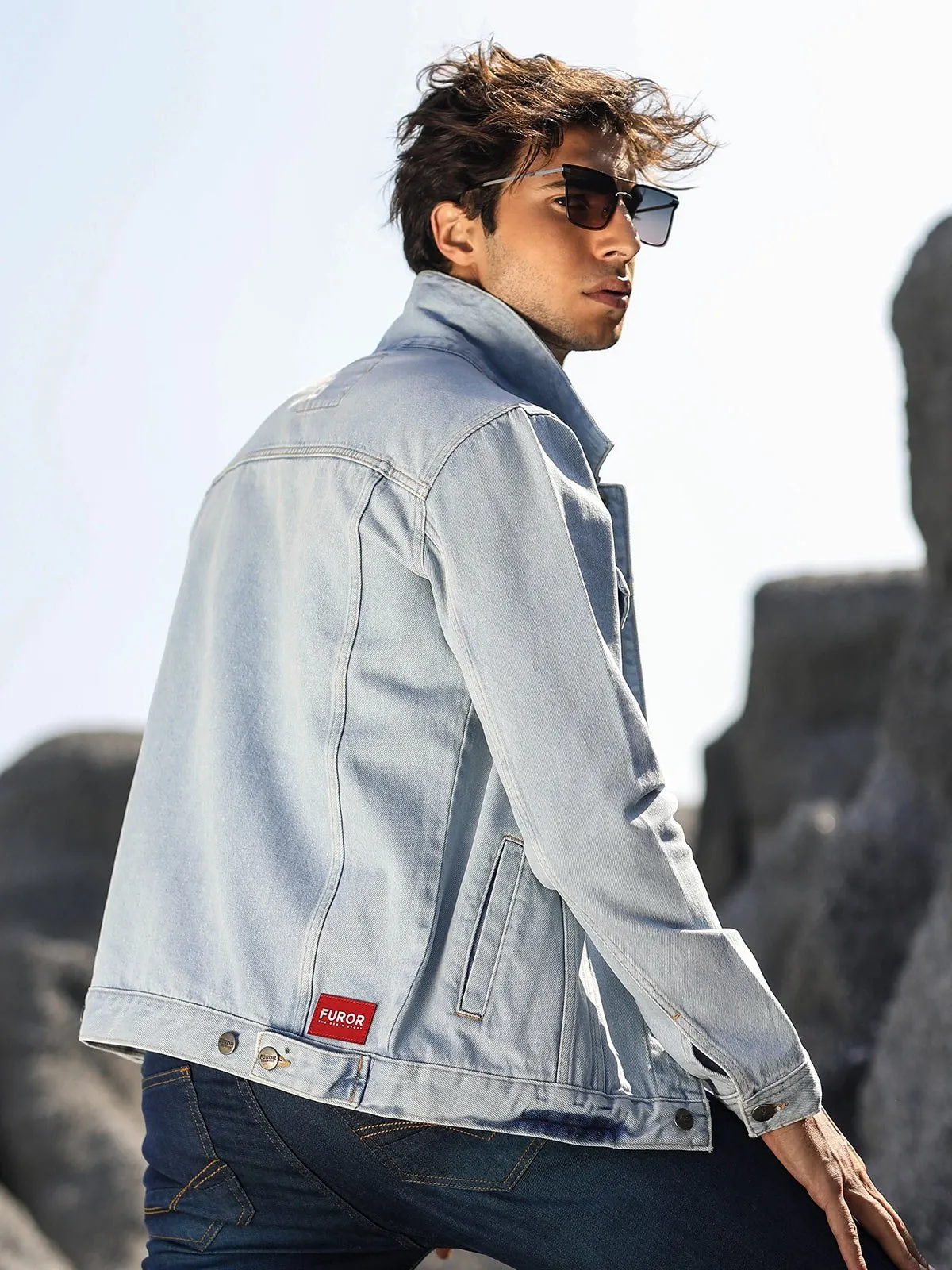 Regular Fit Denim Jacket - FMTJD18-004