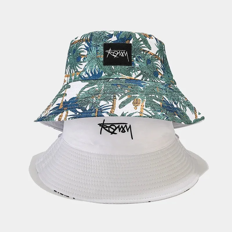 Reversible Hawaii Bucket Hat 90's