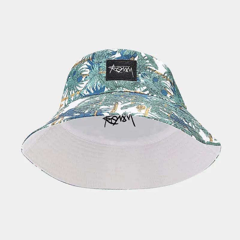 Reversible Hawaii Bucket Hat 90's