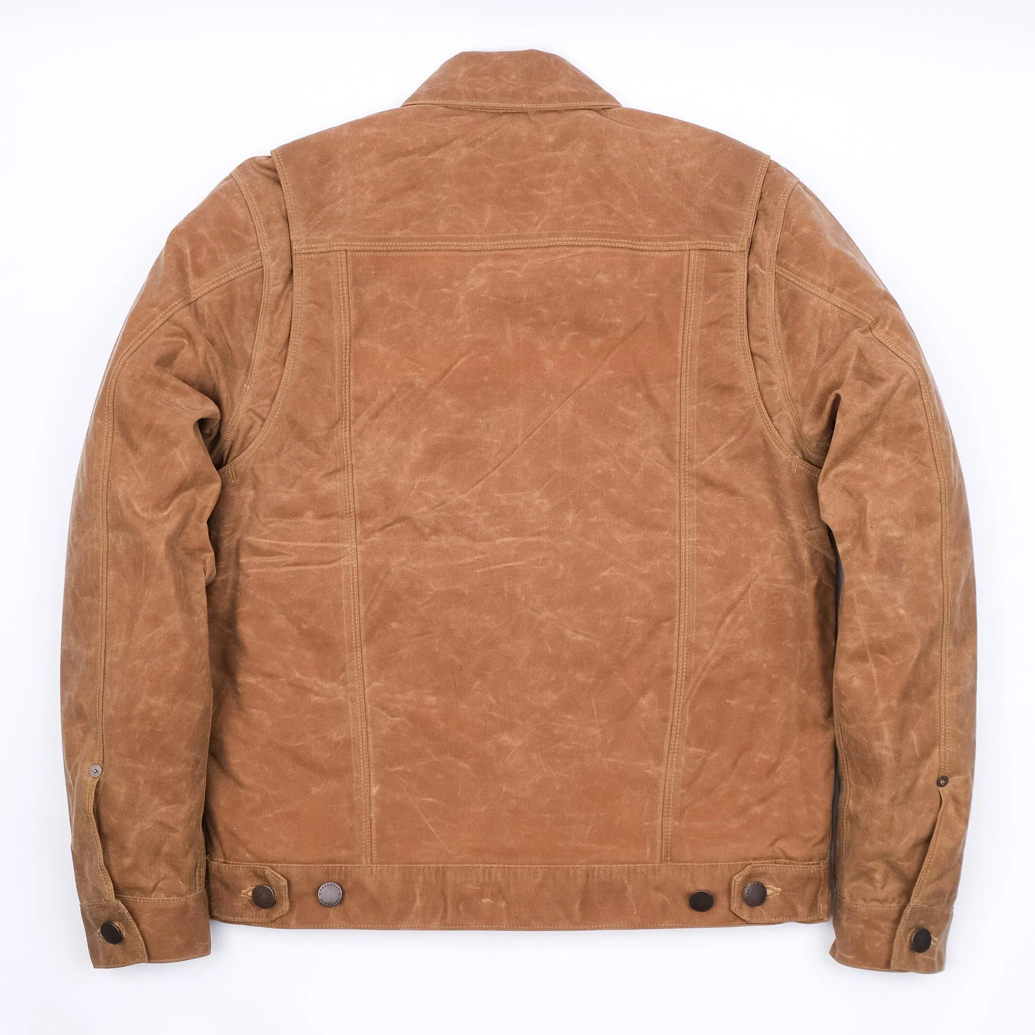 Riders Jacket Waxed Canvas Rust