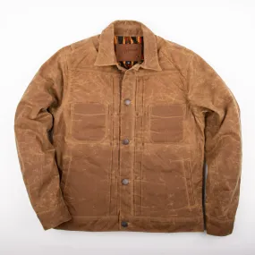 Riders Jacket Waxed Canvas Rust