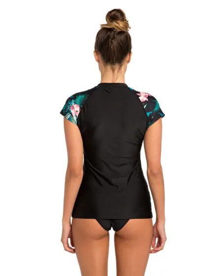 Rip Curl Moontide Ladies Zipped Rash Vest 2019