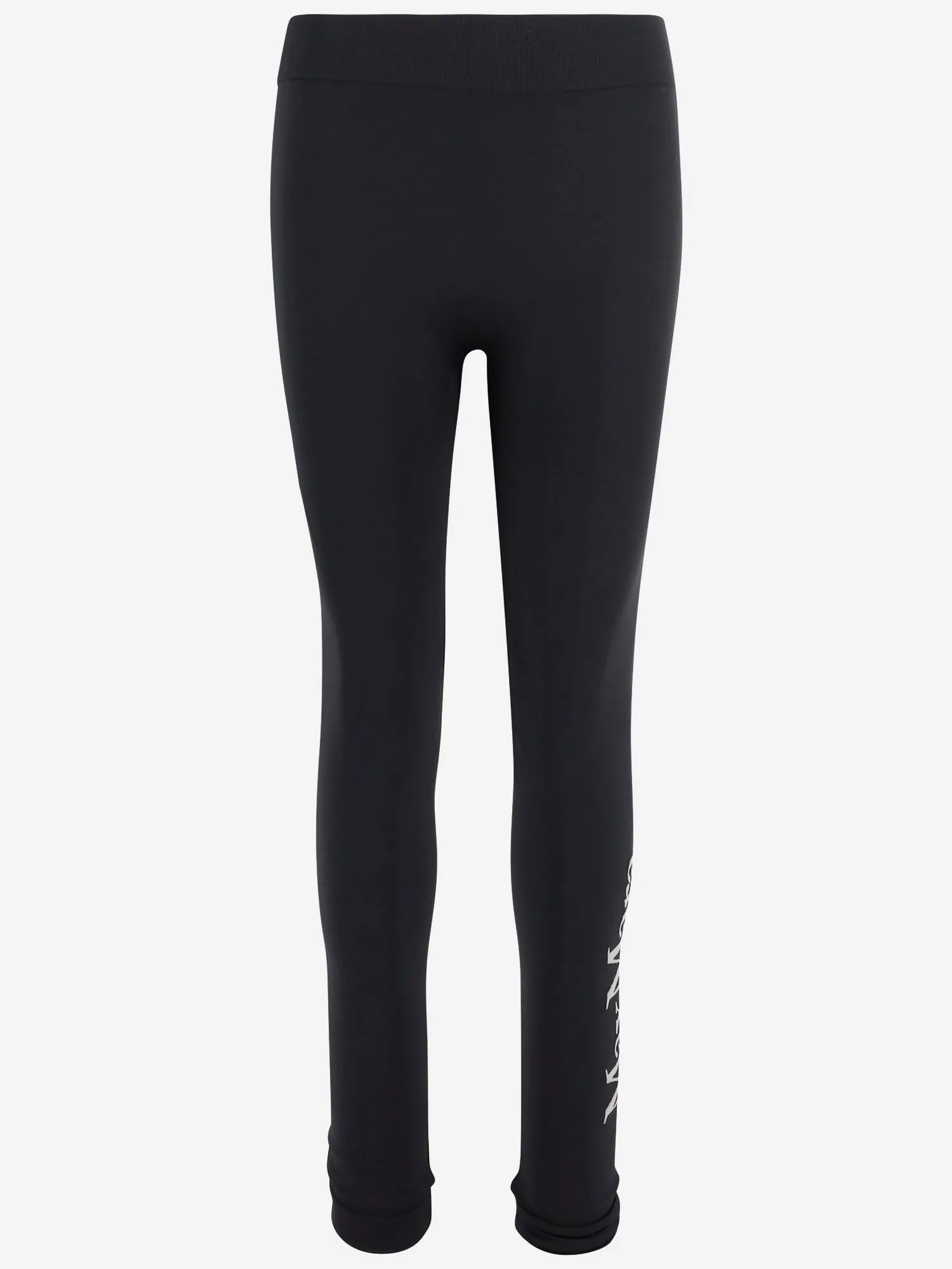 S Max Mara Stretch Technical Fabric Leggings With Logo