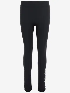 S Max Mara Stretch Technical Fabric Leggings With Logo