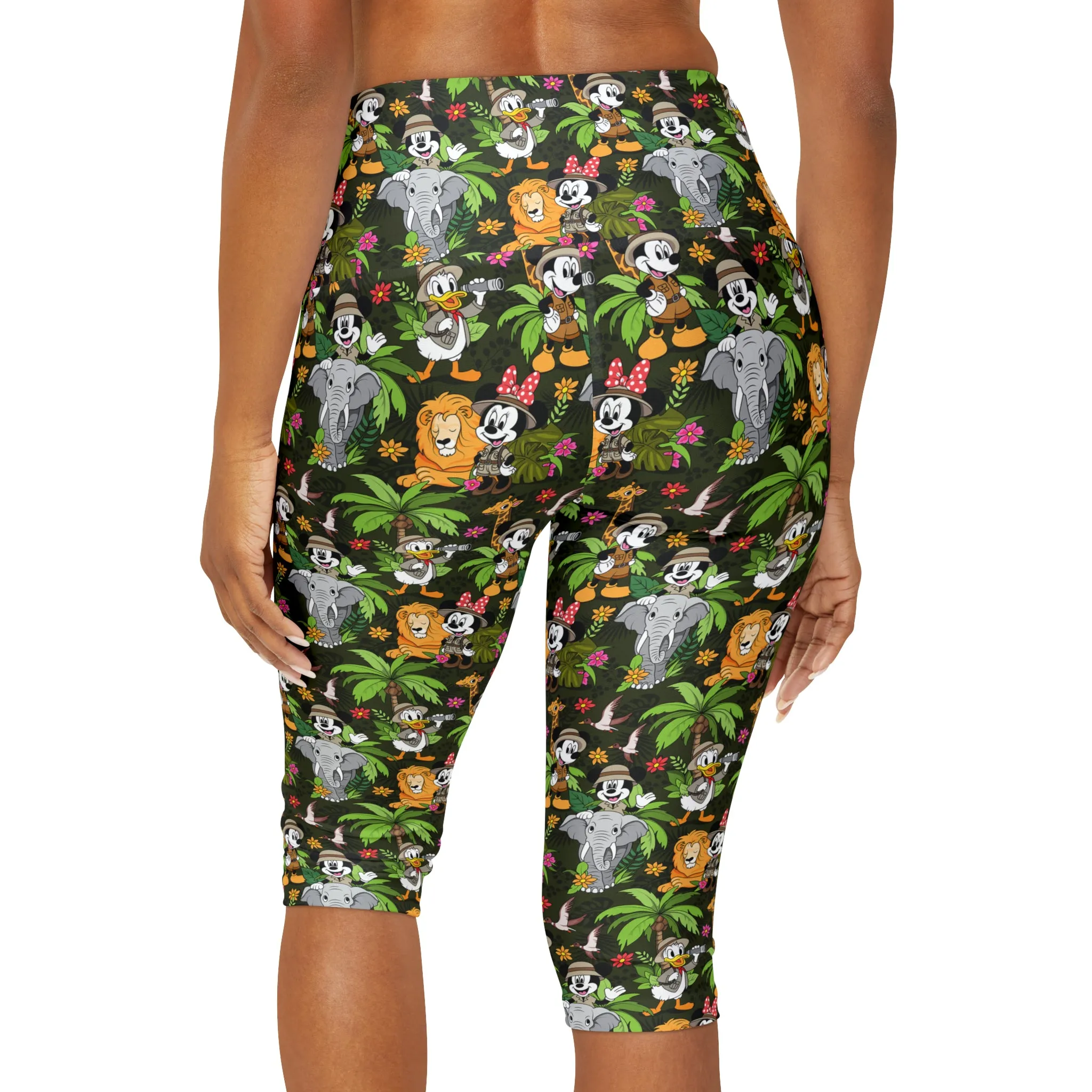 Safari Athletic Capri Leggings