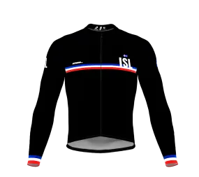 ScudoPro Pro Thermal Long Sleeve Cycling Jersey Country CODE Iceland Black | Men and Women