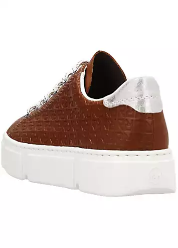 Side Pattern Lace-Up Trainers by Rieker | Look Again