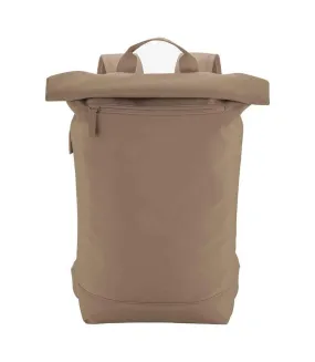 Simplicity roll top backpack one size hazelnut Bagbase