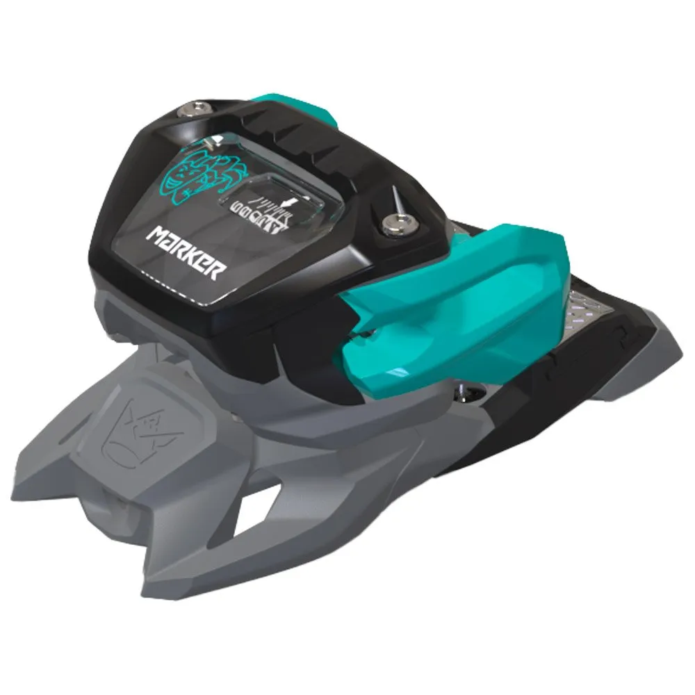 Ski binding Marker ---Jester 16 100mm Gray Turquoise