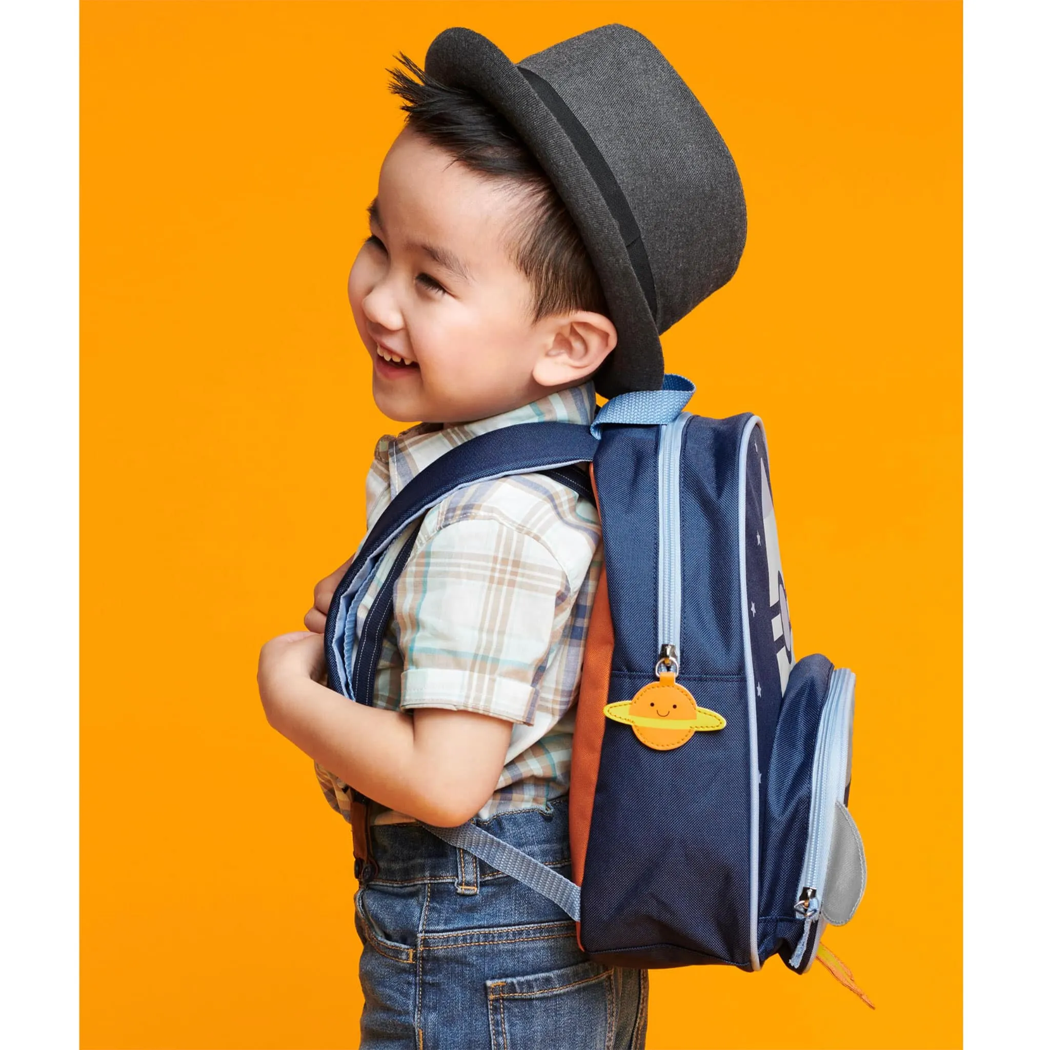 Skip Hop Zoo Little Kid Backpack - Rocketship  - Clement