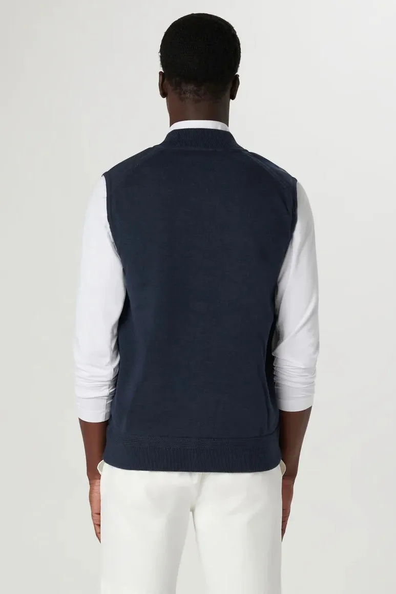 SLEEVELESS SWEATER VEST