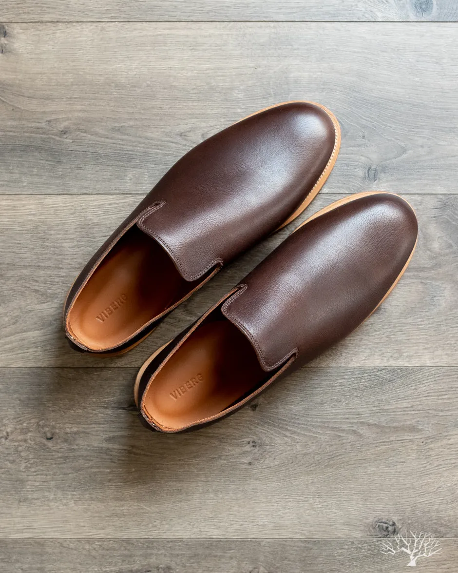 Slipper - Brown Oiled Calf - 2030