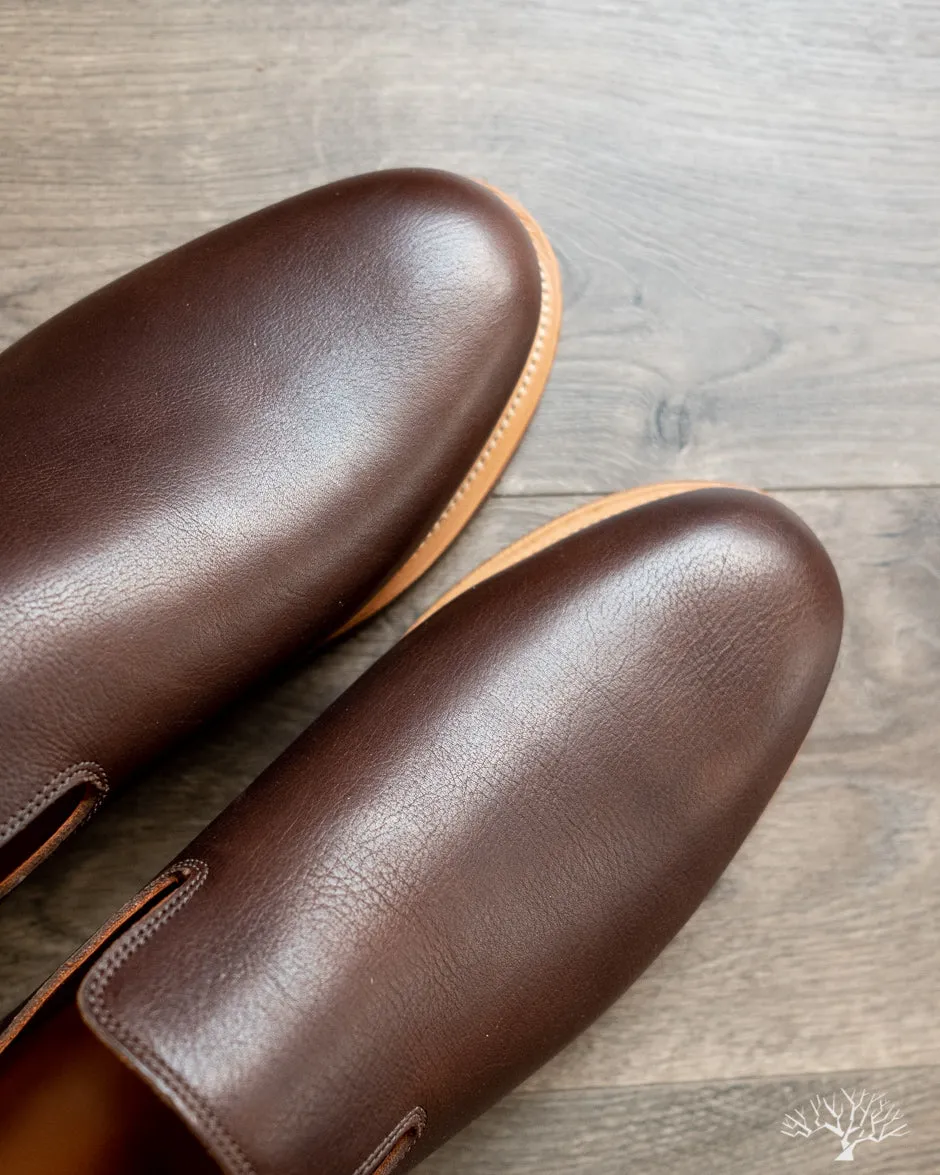 Slipper - Brown Oiled Calf - 2030