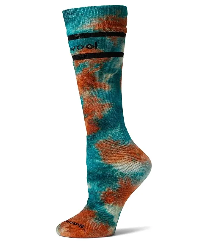 Smartwool Ski Full Cushion Tie-Dye Print Over the Calf