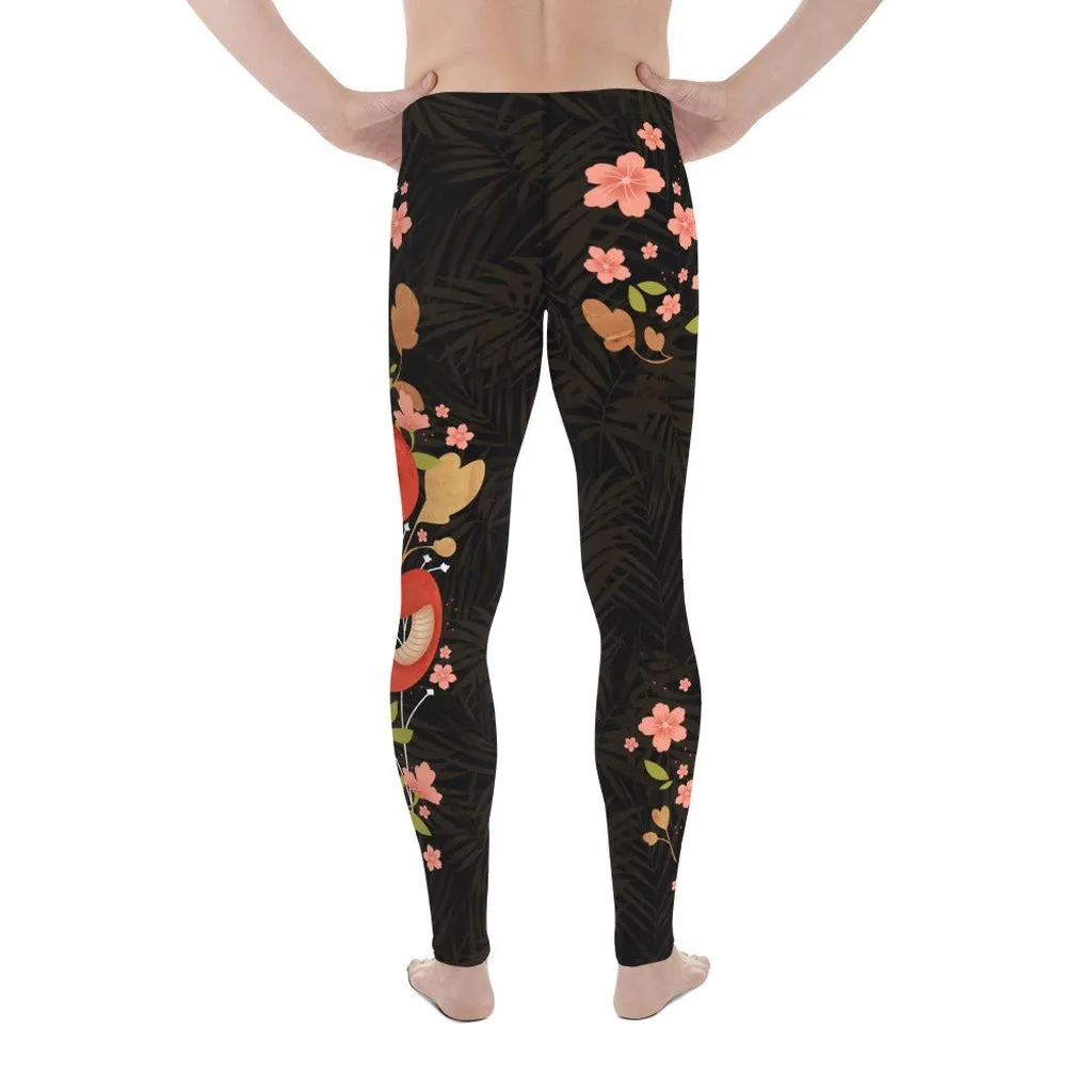 Snakes & Flowers Men's Leggings