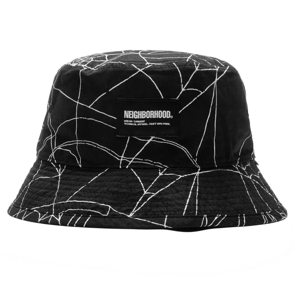 Spider Bucket Hat - Black