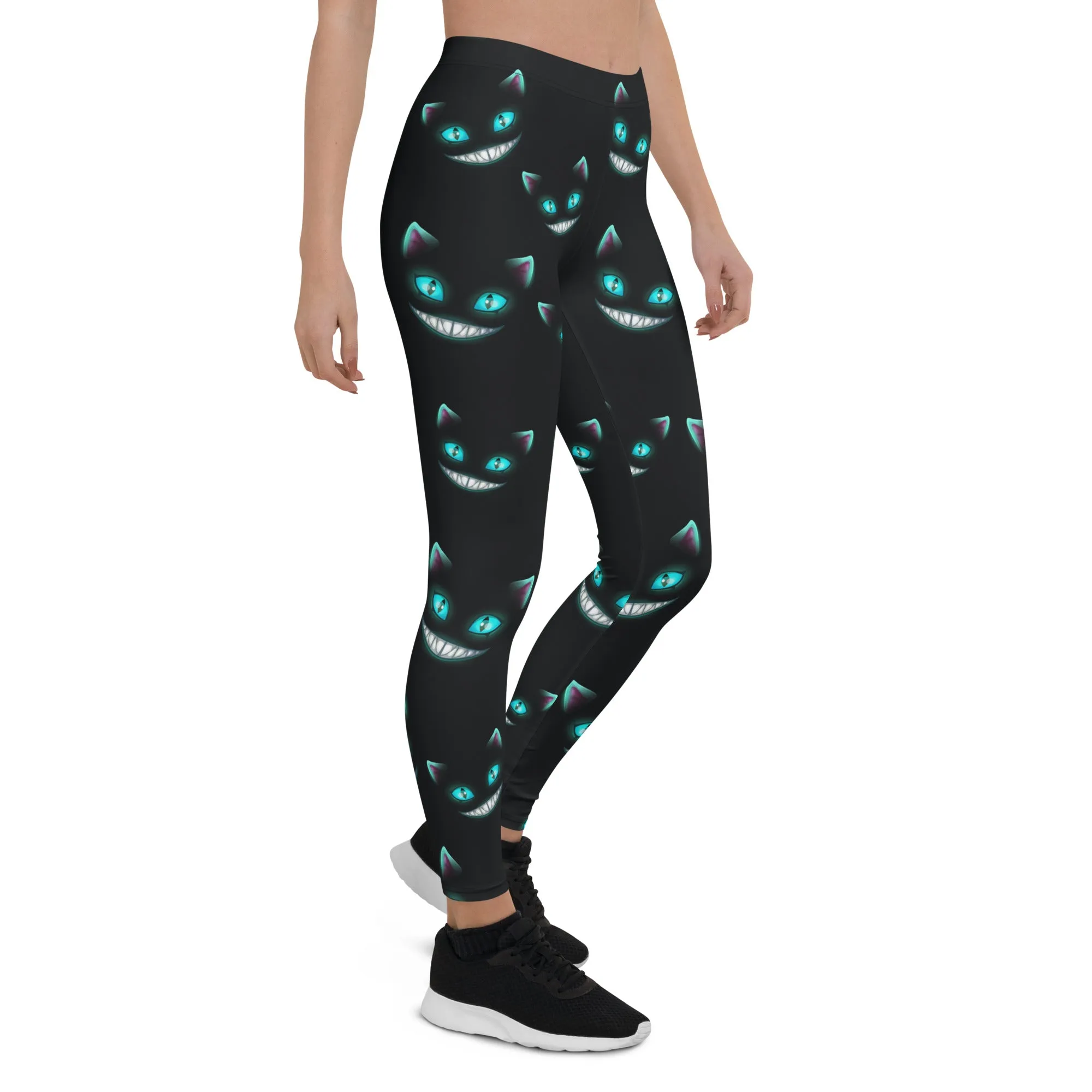 Spooky Halloween Cat Leggings