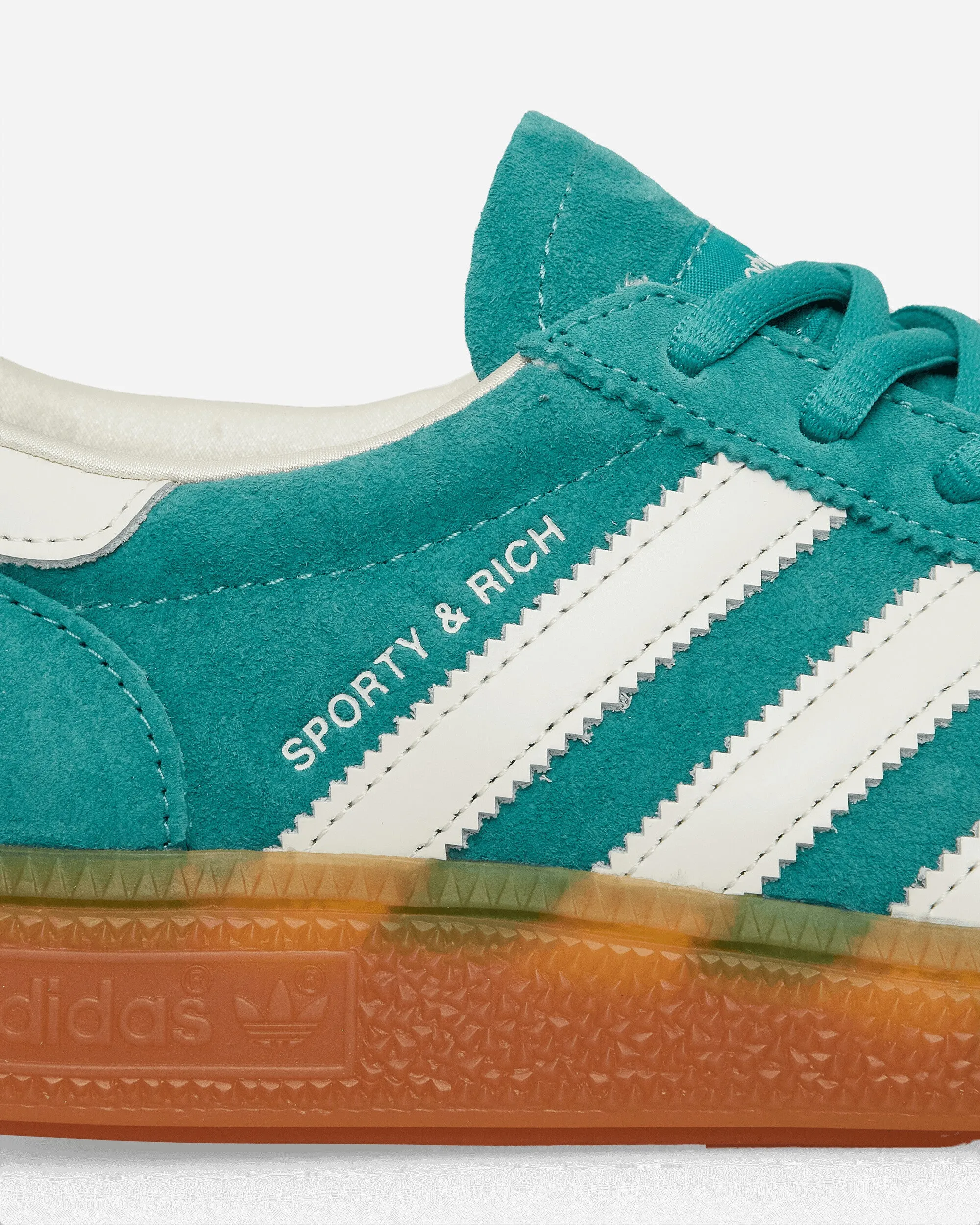 Sporty & Rich Handball Spezial Sneakers Pantone Green / Core White