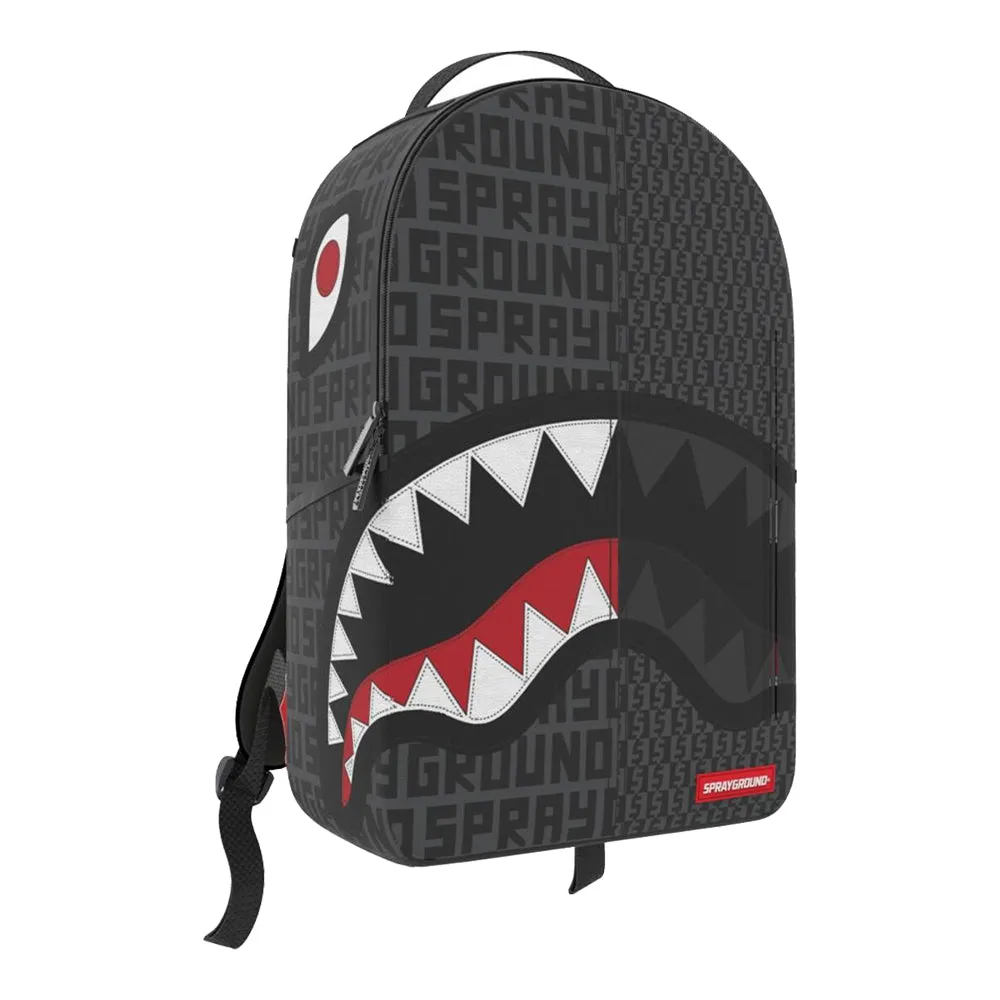 Sprayground Split Infinity Check In Grey DLXSV Backpack B5472