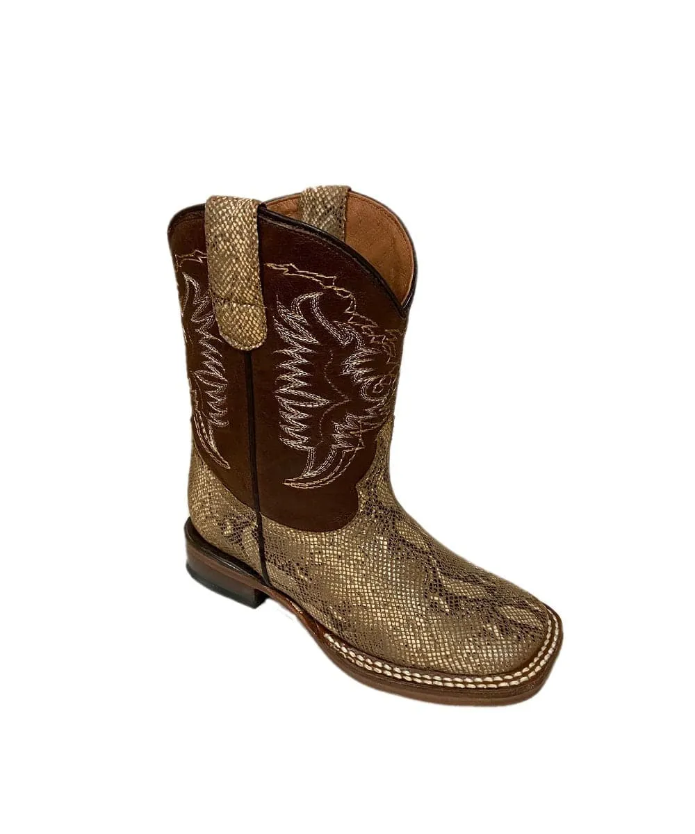 Tanner Mark Boys' Little Monster Carunga Boot