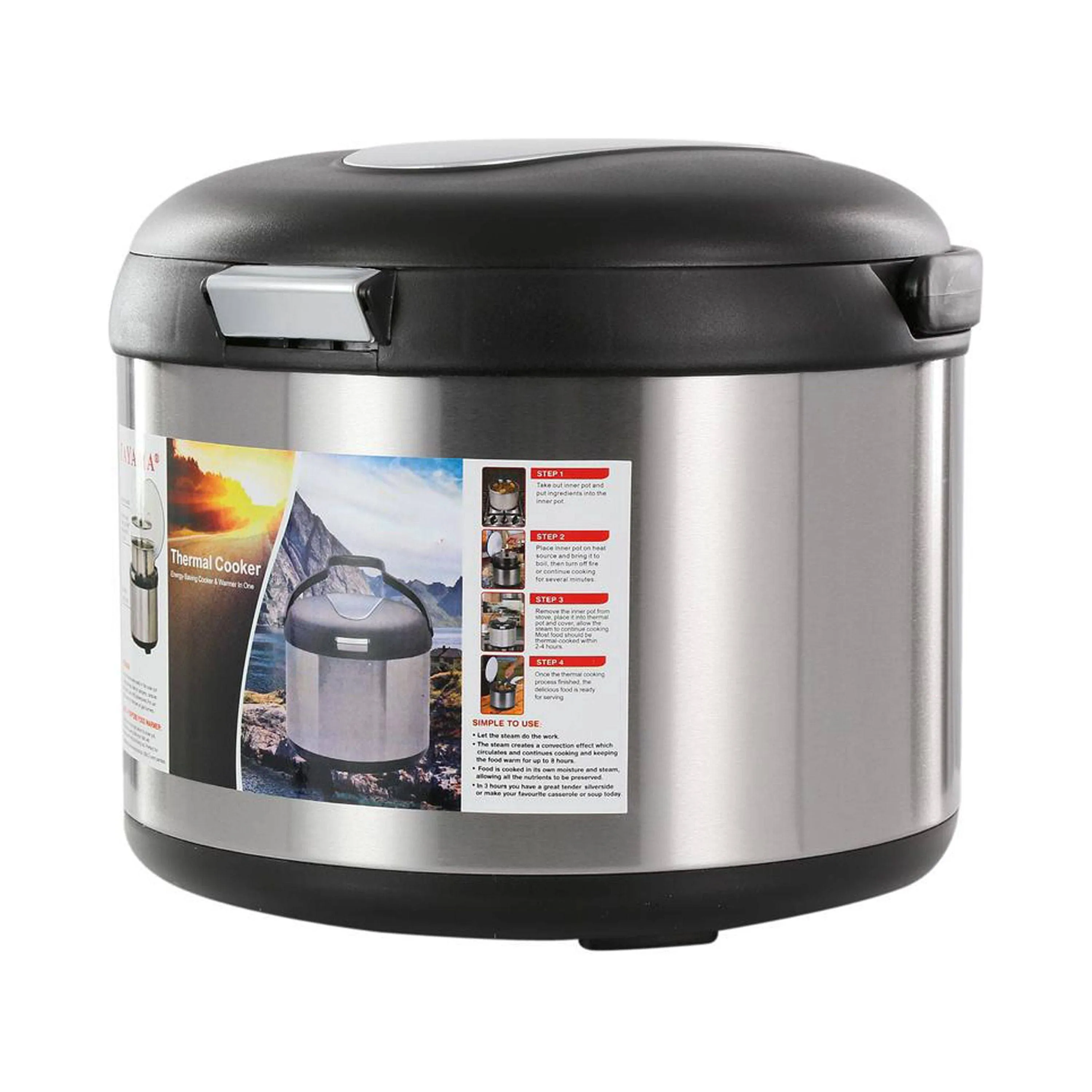 Tayama 5-Quart Energy-Saving Thermal Cooker Txm-50cf