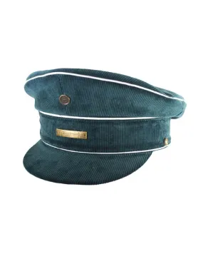 The Boonie Doon Captains Hat - Green Cord