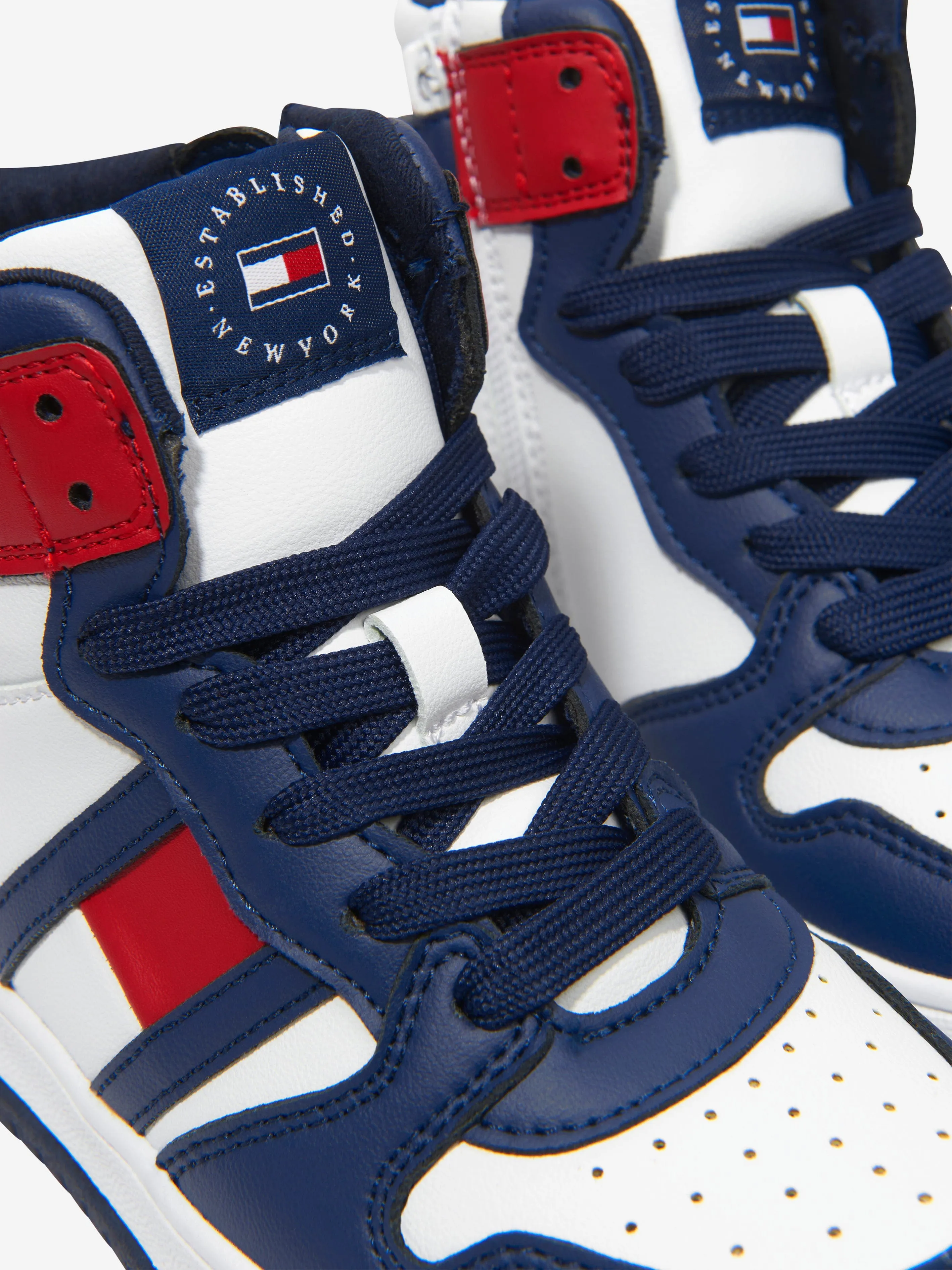 Tommy Hilfiger - Boys High Top Lace Up Trainers | Childsplay Clothing