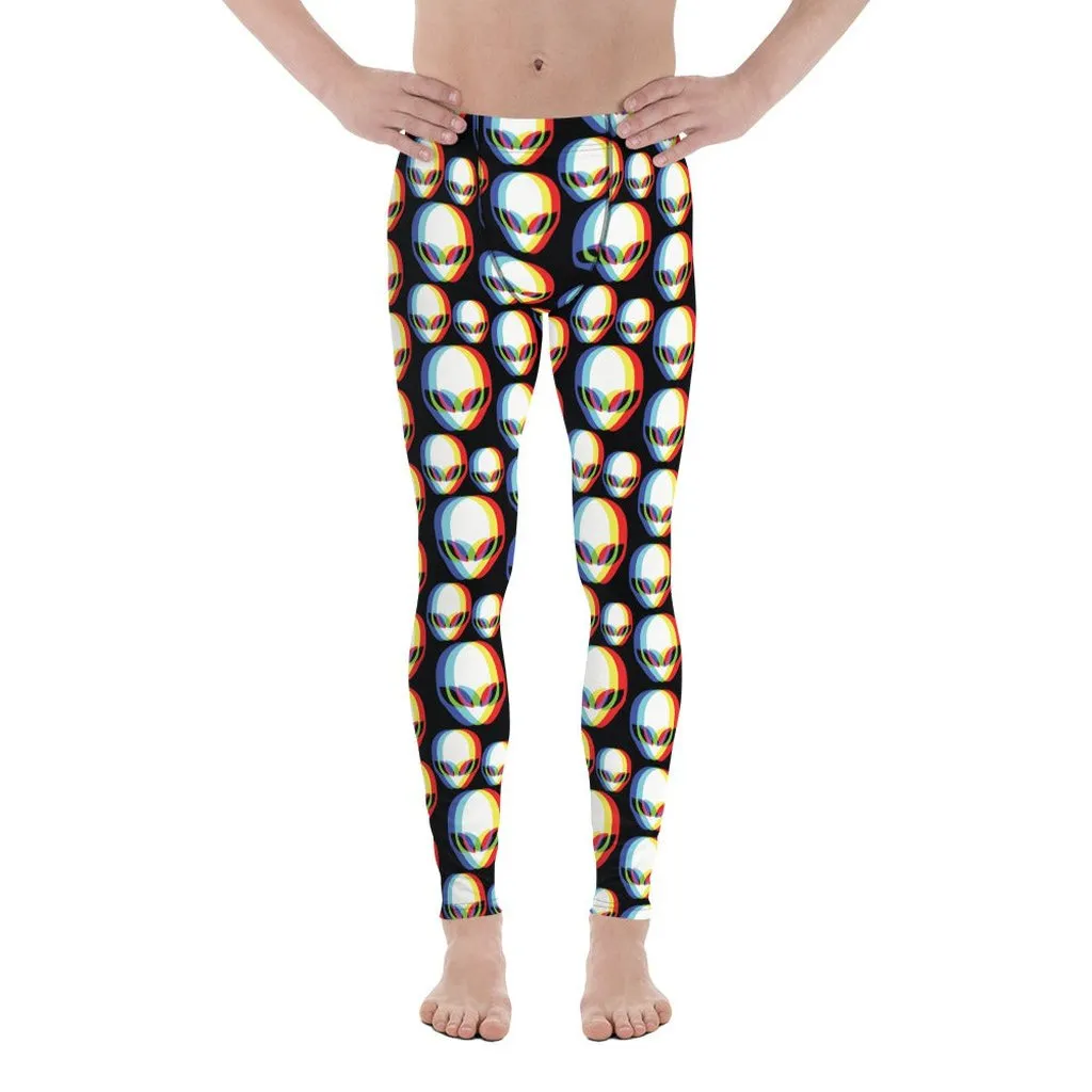 Trippy Alien Men's Leggings