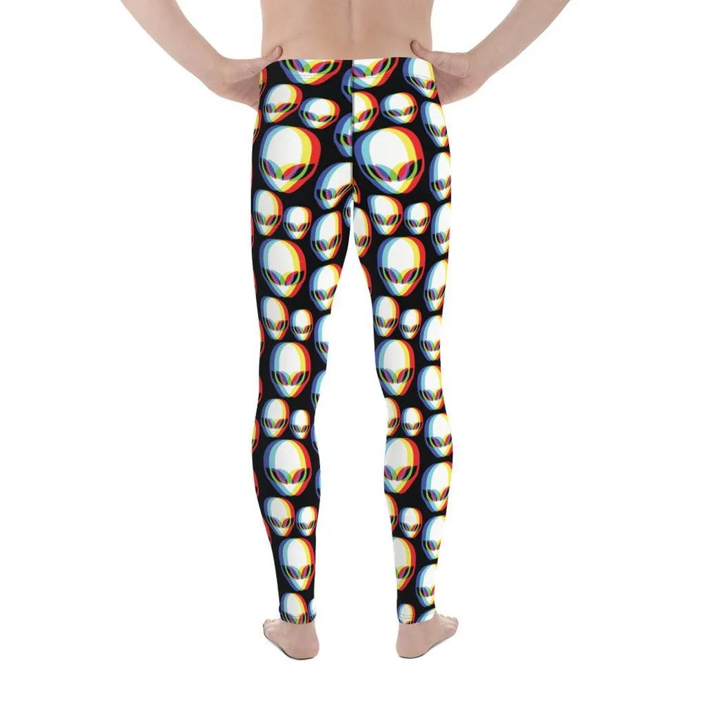 Trippy Alien Men's Leggings