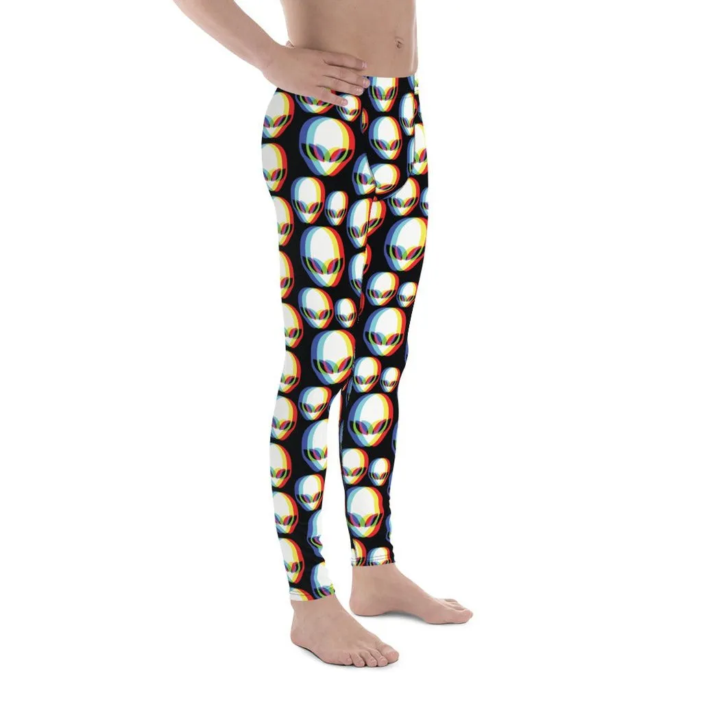 Trippy Alien Men's Leggings