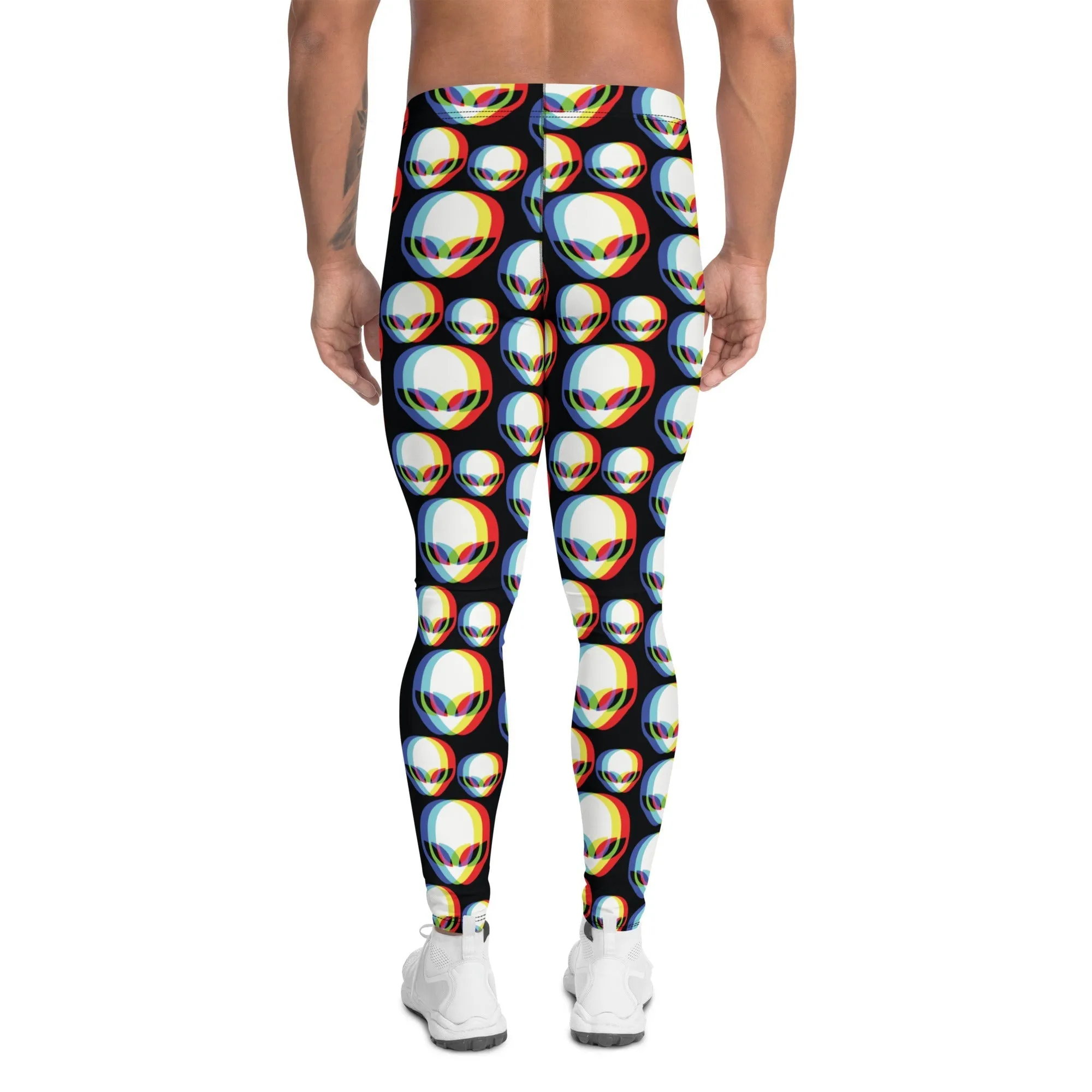 Trippy Alien Men's Leggings