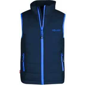 Trollkids - Trondheim Vest Kids navy medium blue