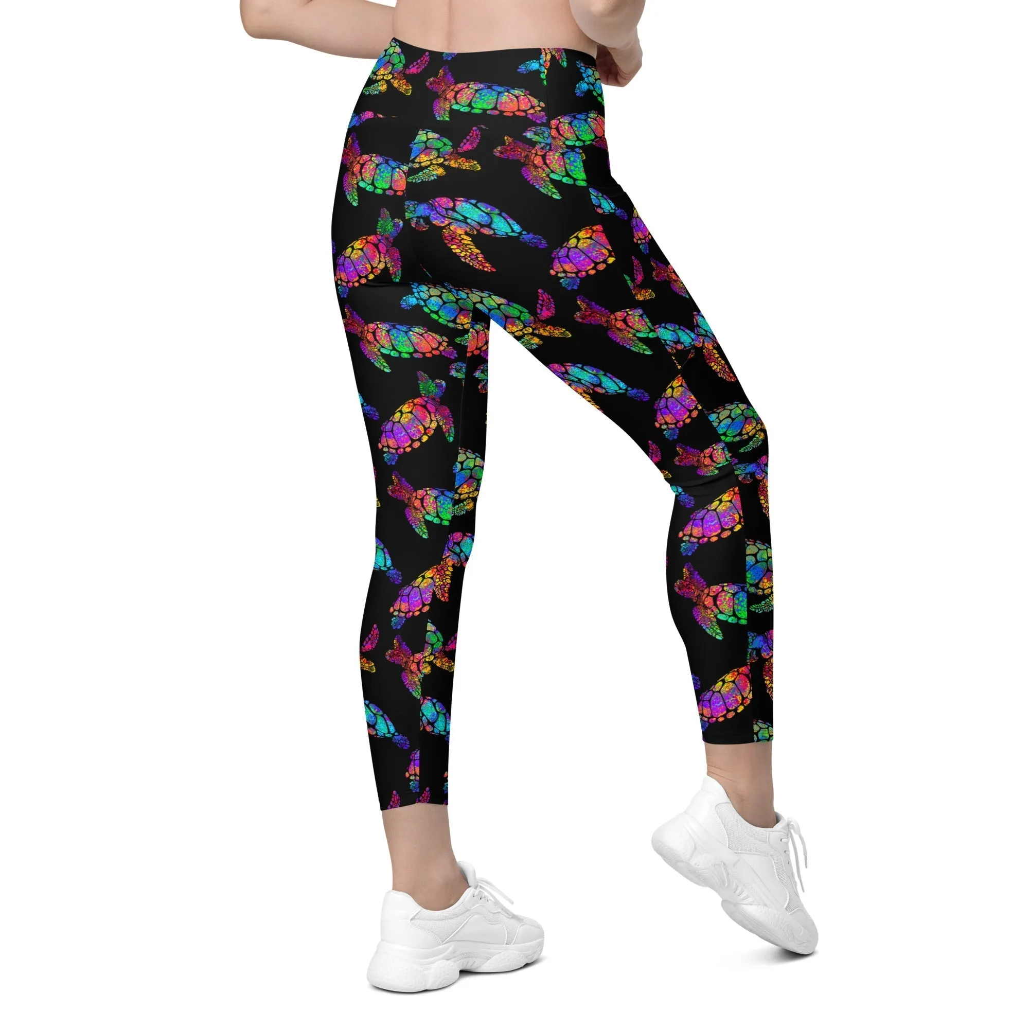 Turtle Leggings With Pockets