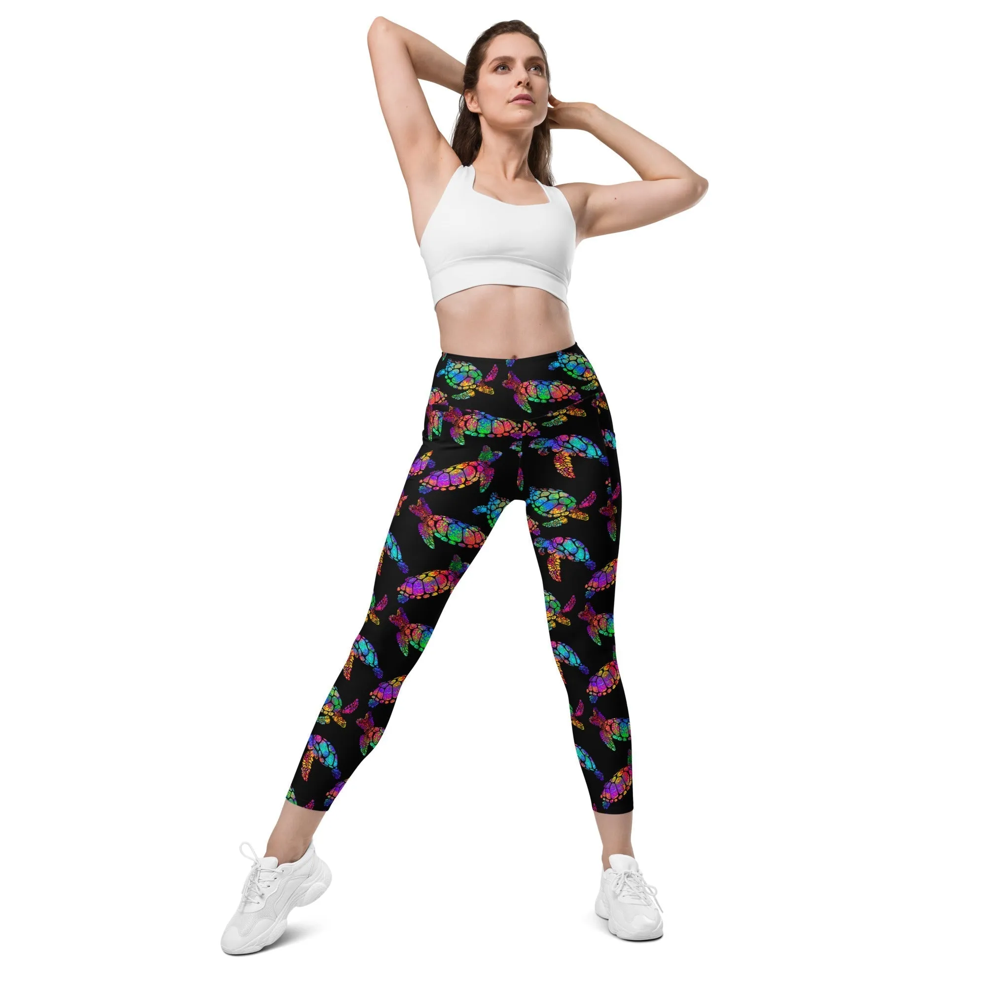 Turtle Leggings With Pockets