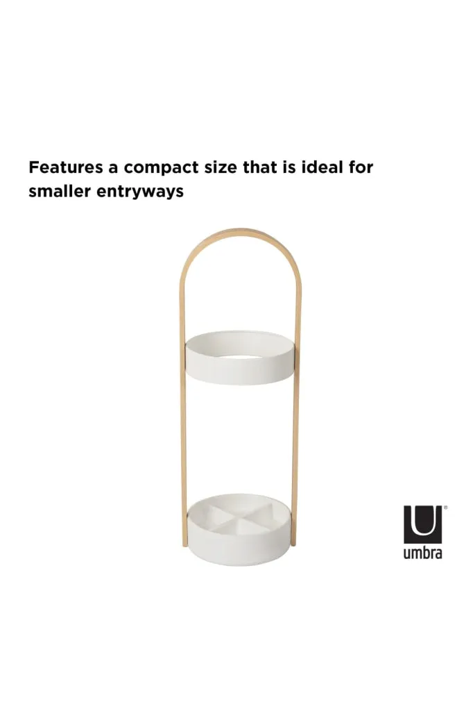 Umbra - Bellwood Umbrella Stand - White/natural