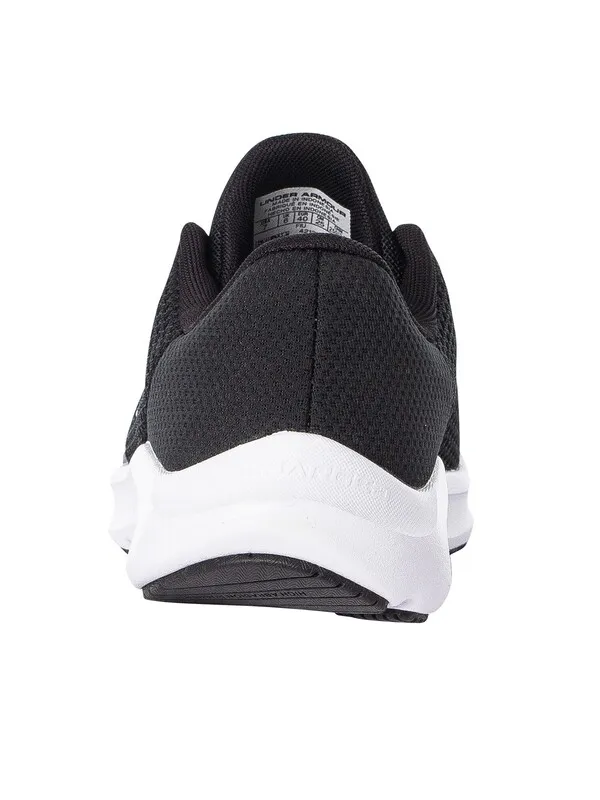 Under Armour Charged Pursuit 3 Trainers - Black/White