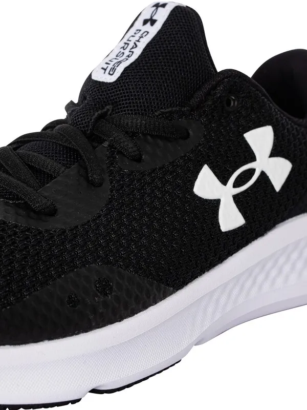 Under Armour Charged Pursuit 3 Trainers - Black/White