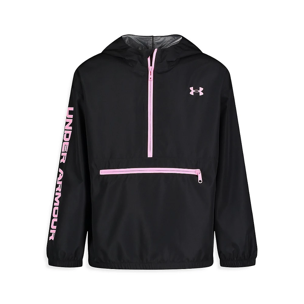 Under Armour Girl's UA Packable Popover Jacket