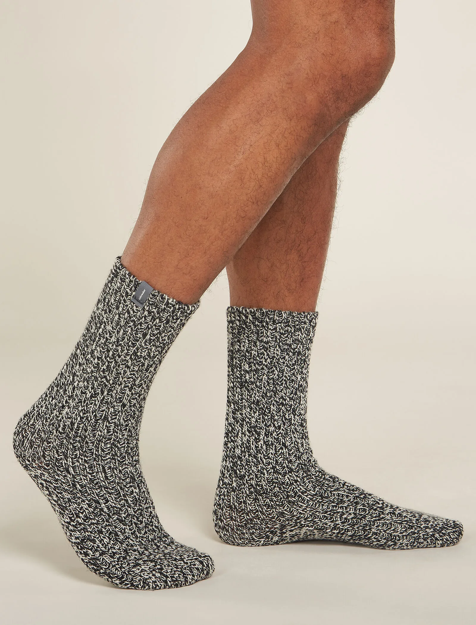 Unisex Merino Ski Lodge Crew Socks