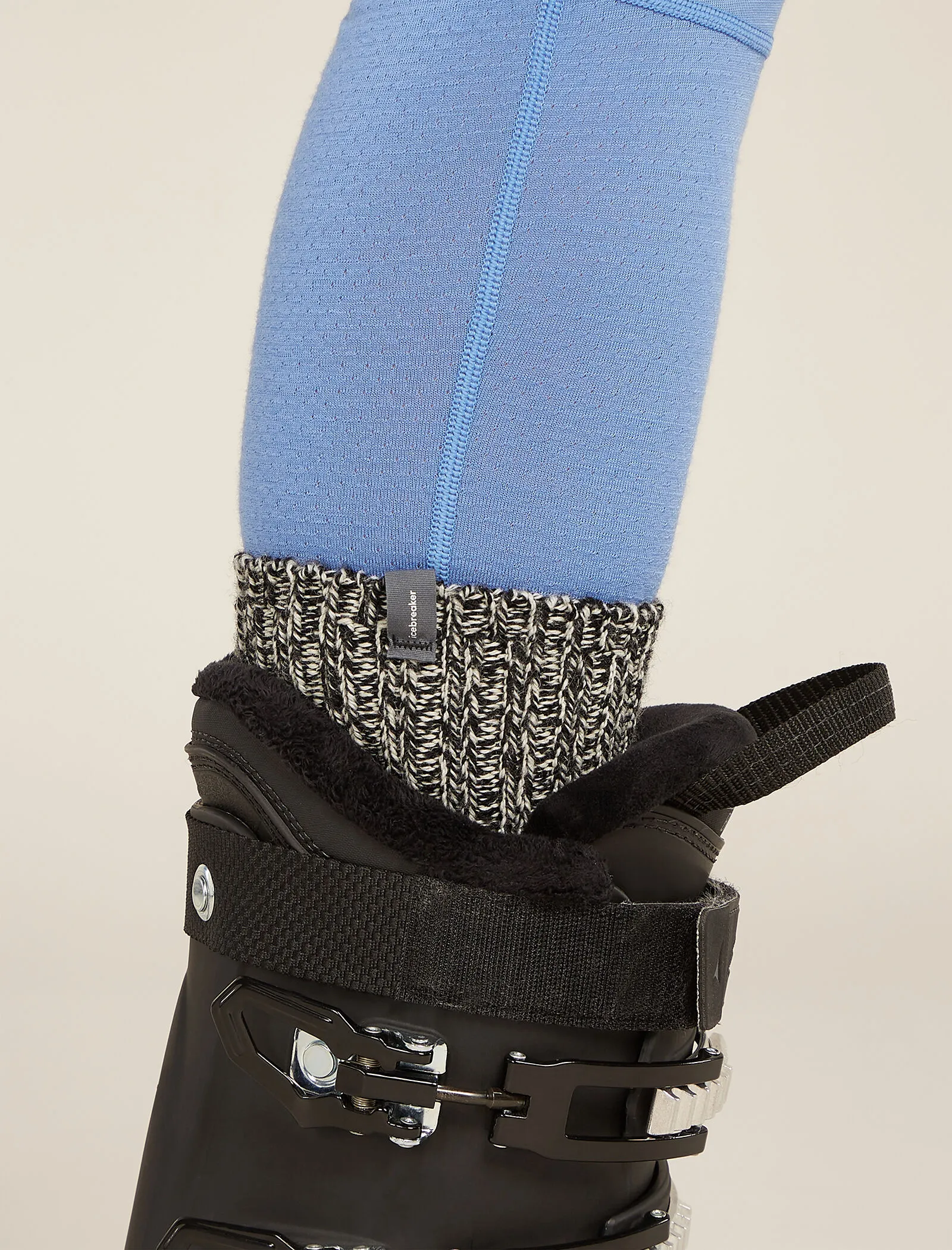 Unisex Merino Ski Lodge Crew Socks